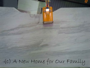 Stone for kitchen bench top