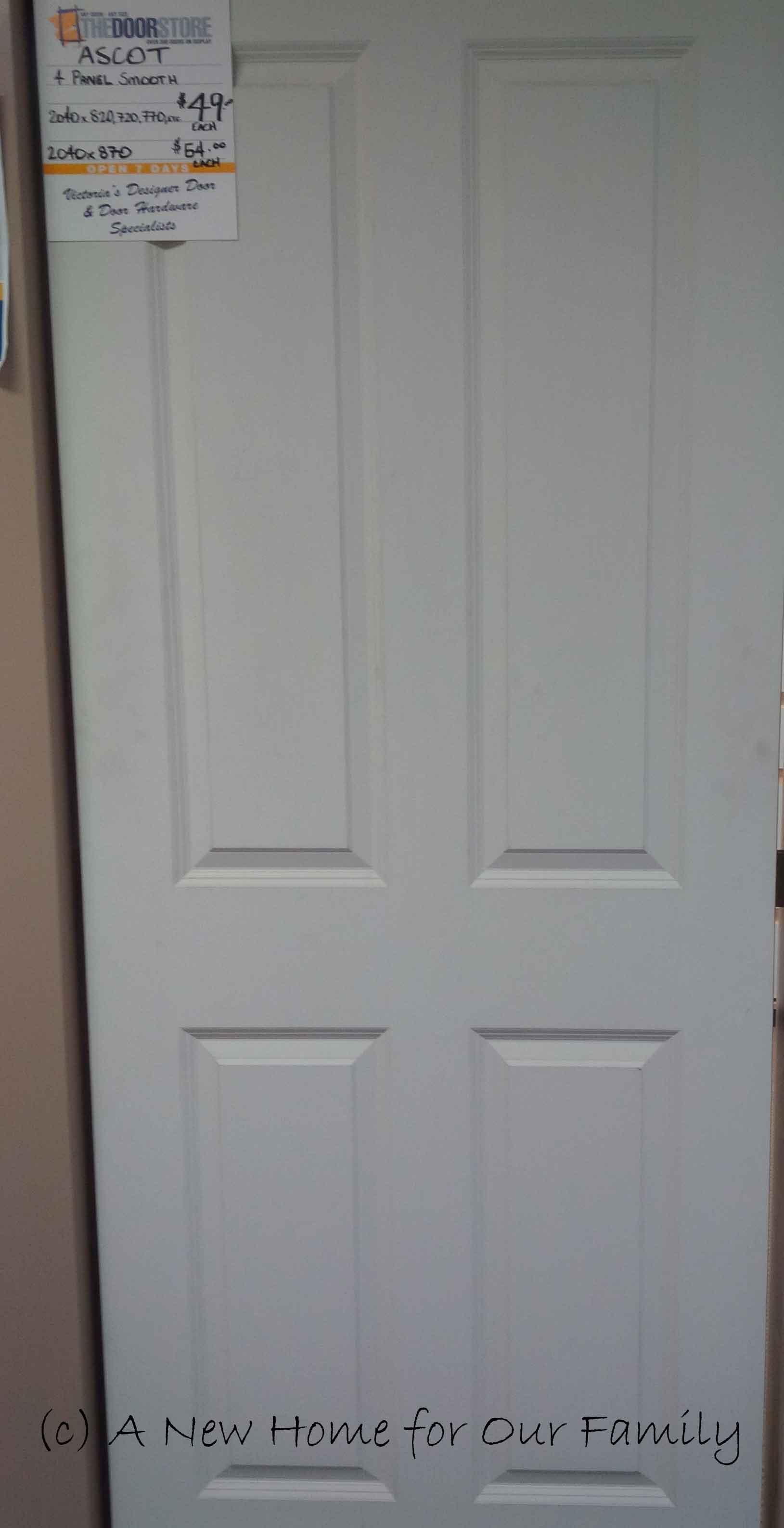 Internal Four Panel Door