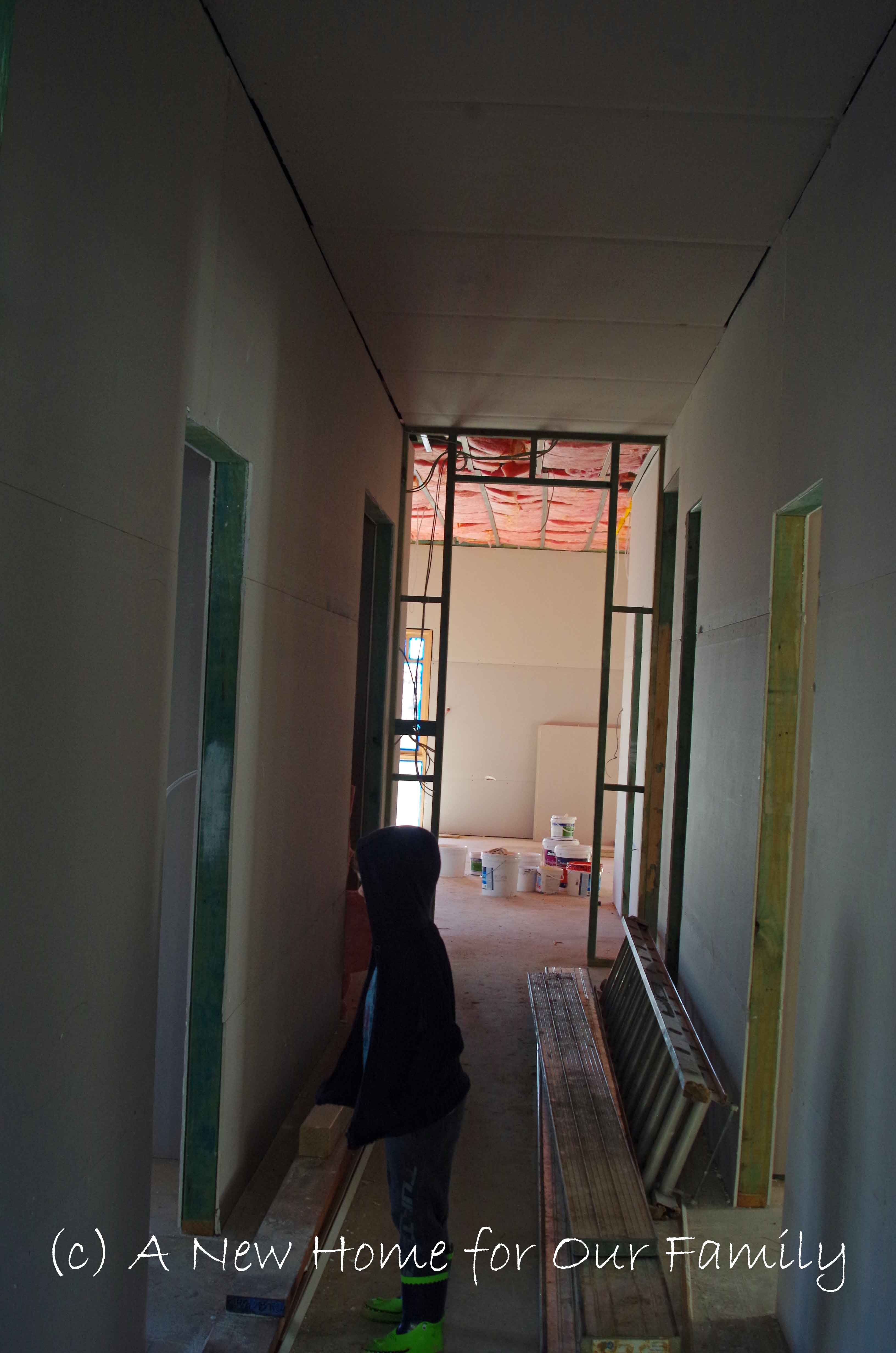 Plastering - Hallway