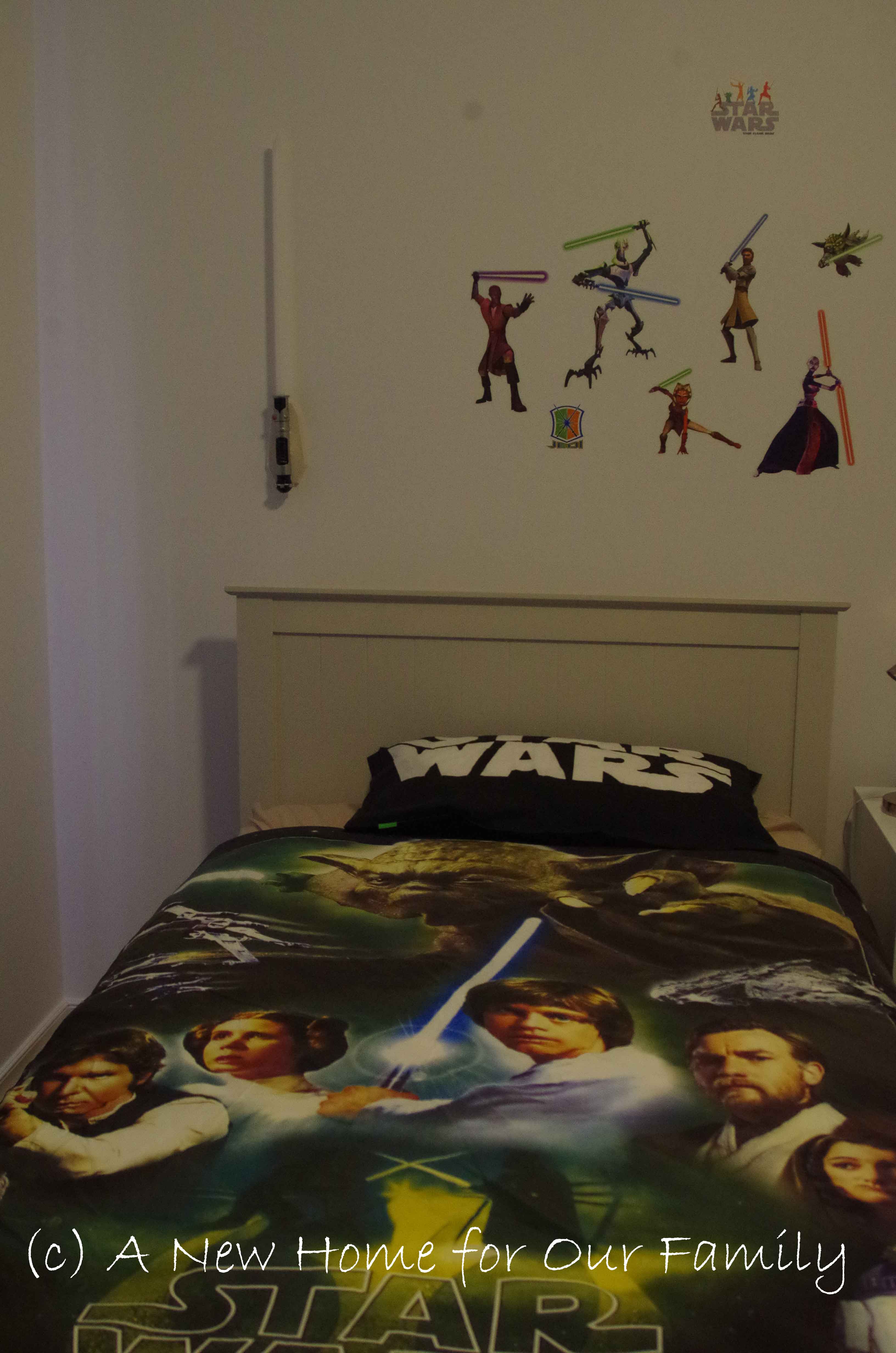 Star Wars Room - Bed